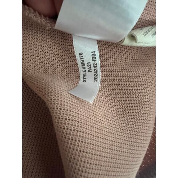 MADEWELL Ottoman Rib Square-Neck Top size small - Picture 5 of 11